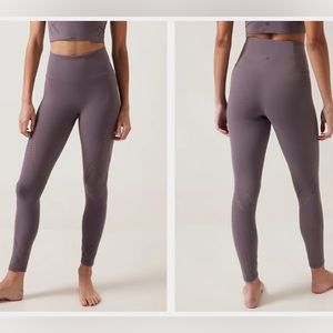 Black Athleta ELATION LASERCUT TIGHT